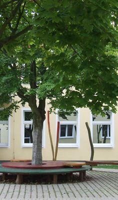 Schulhof - Grundschule Horka